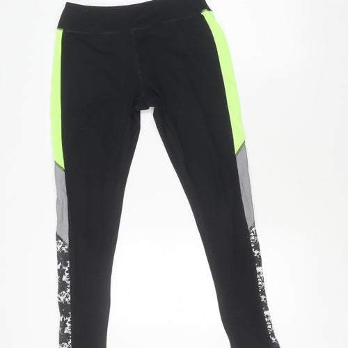 ELLE Sport Women's Black Running Leggings Size 12
