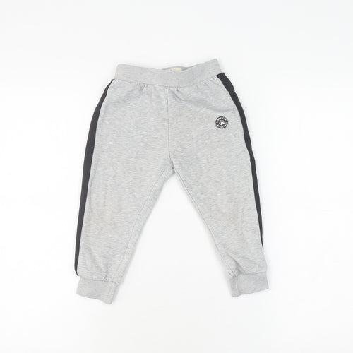 Threadcub Boys Grey Jogger Trousers - 2 Years