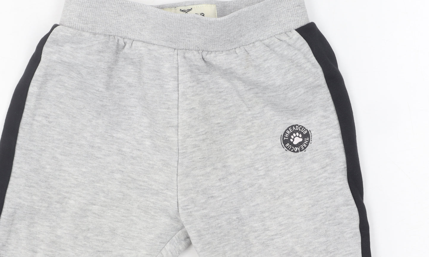 Threadcub Boys Grey Jogger Trousers - 2 Years