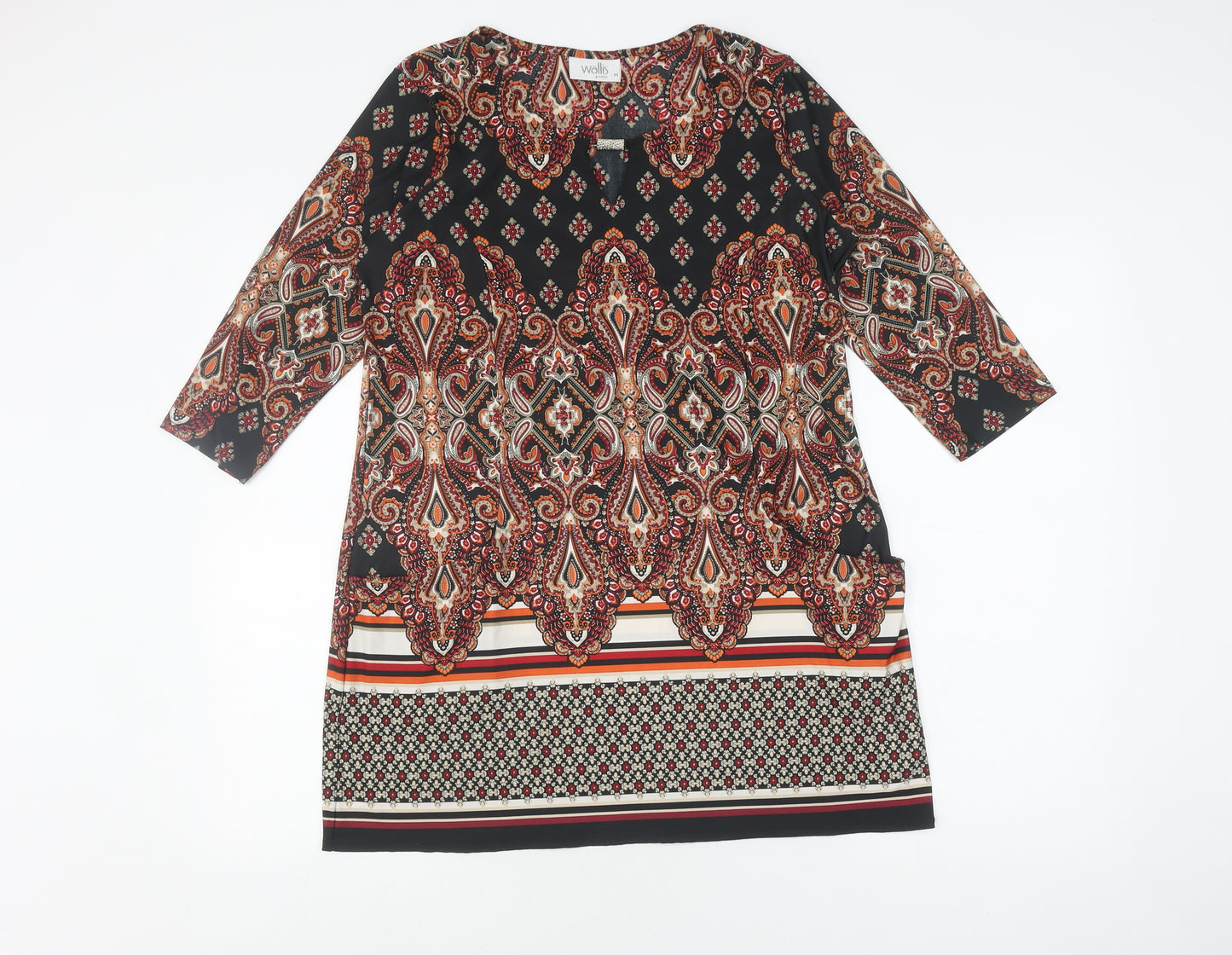 Wallis Women's Petite Paisley Shift Dress M