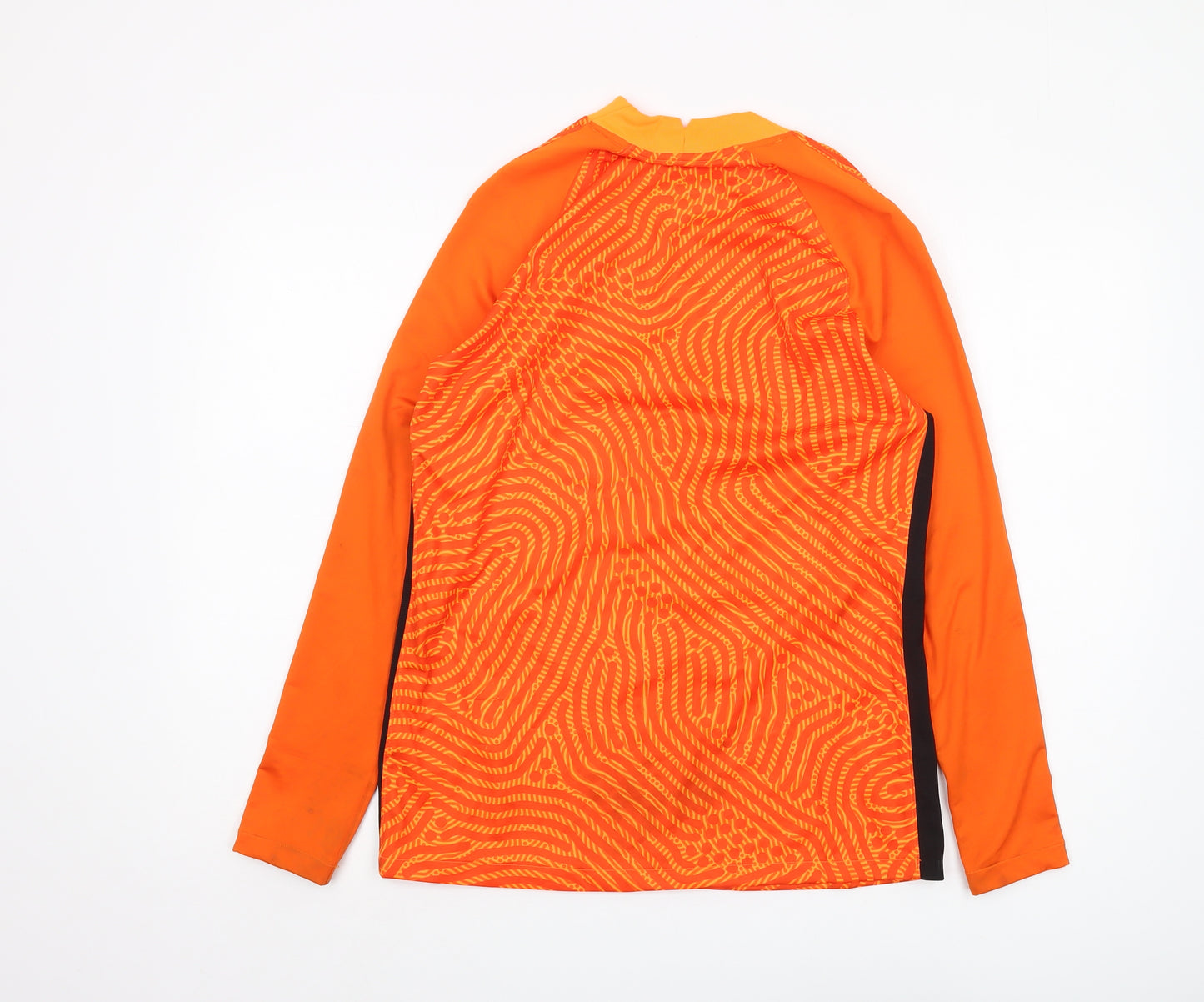 Nike Men's Orange Dri-FIT Jersey, M, Athletic Sportswear