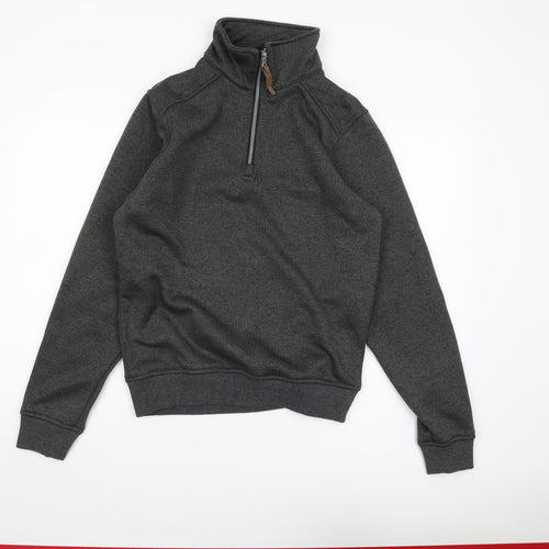 TuffStuff Men's Grey 1/4 Zip Sweatshirt Size S
