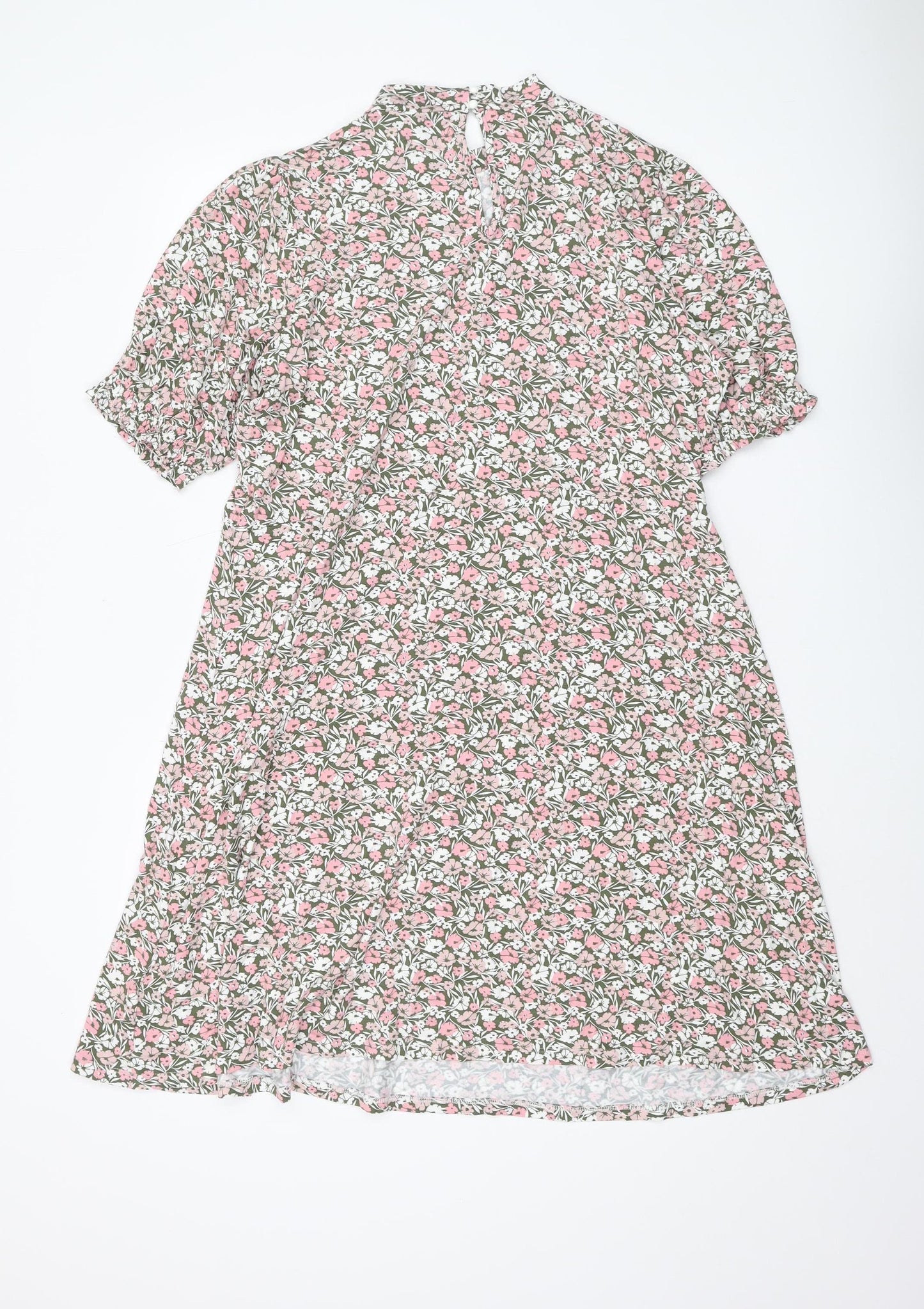 Marks and Spencer Women's Multicoloured Floral Shift Dress Size 20