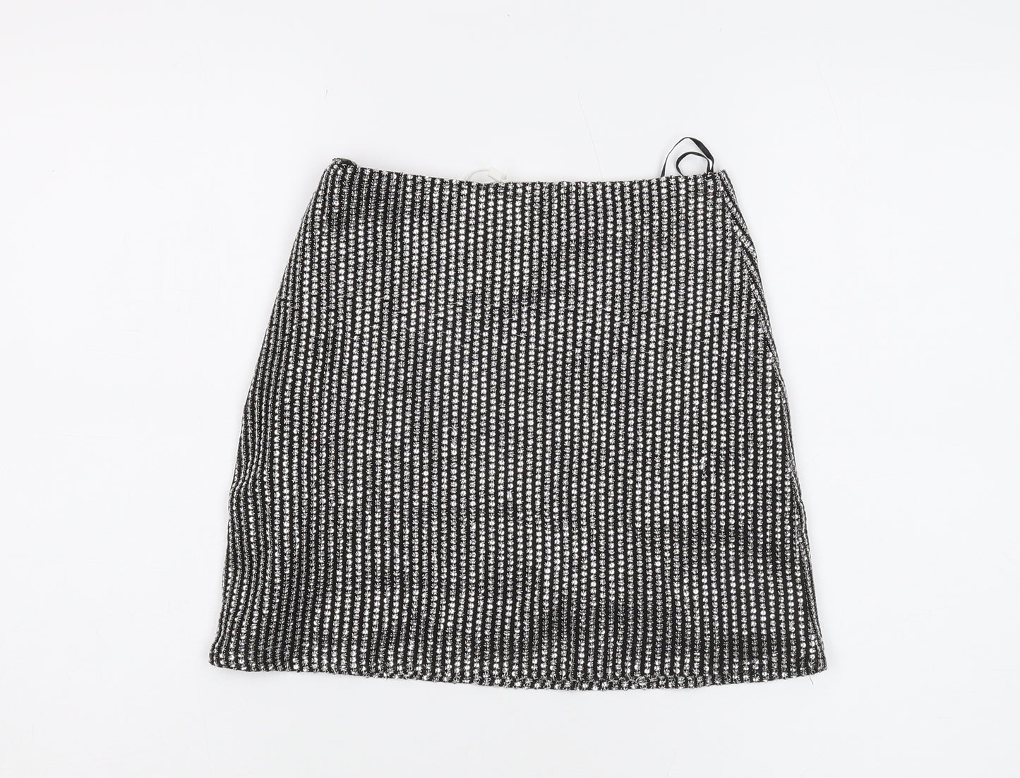 MNG Women's Black XS Knit Pencil Skirt