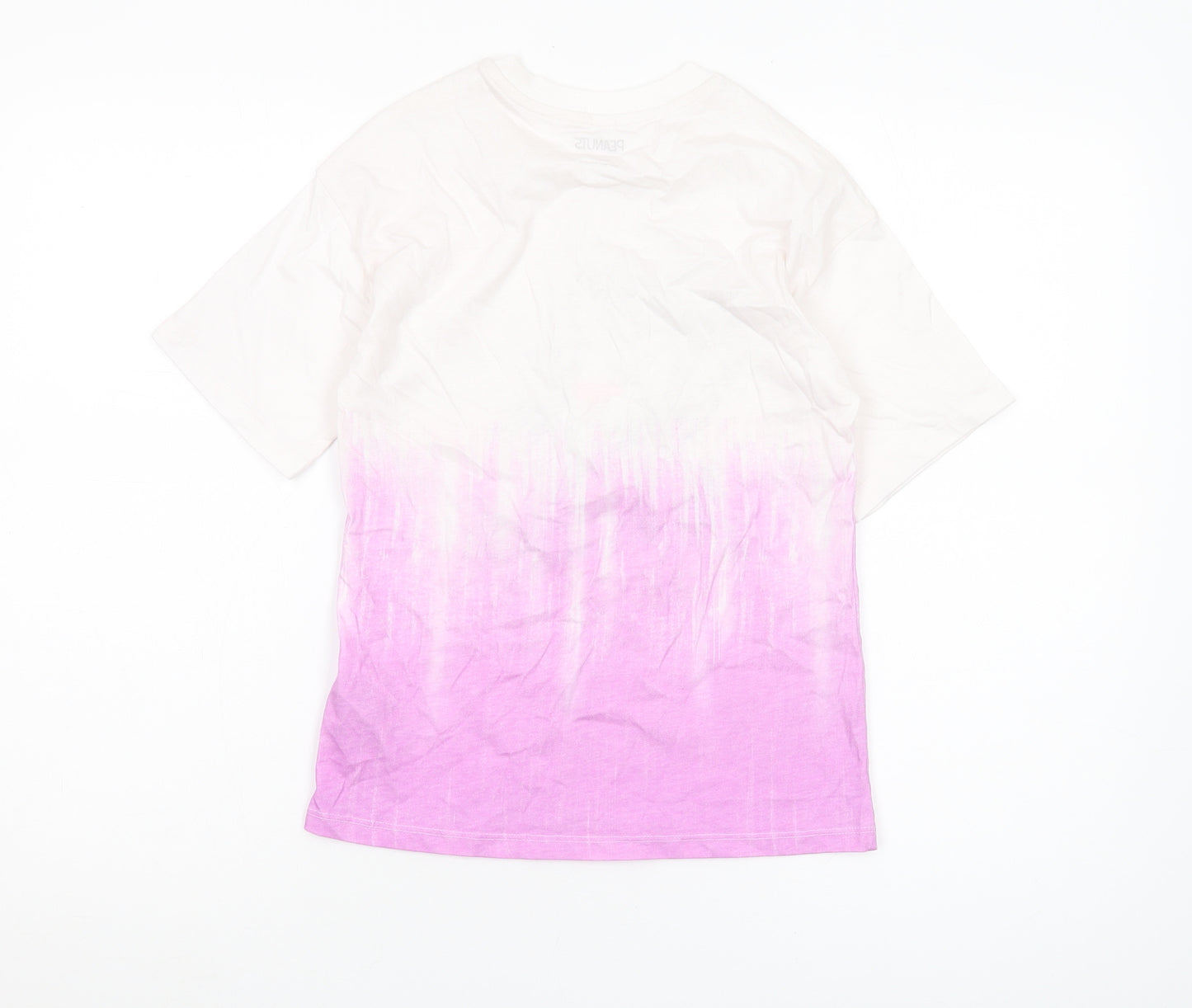 Marks and Spencer Girls' Snoopy Graphic T-Shirt, 7-8 Years, Multicoloured