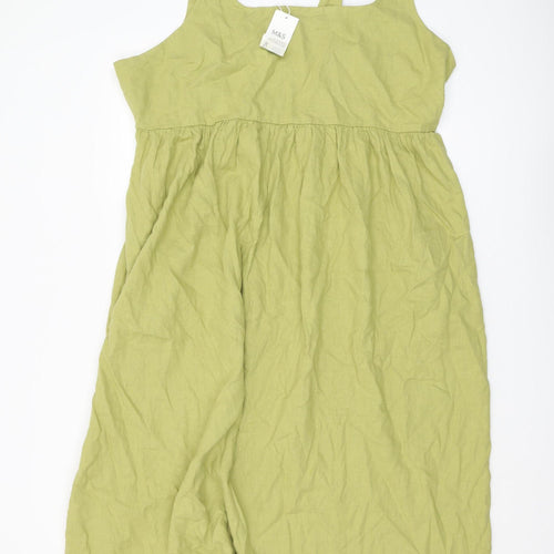 Marks and Spencer Green Sleeveless Dress Size 20