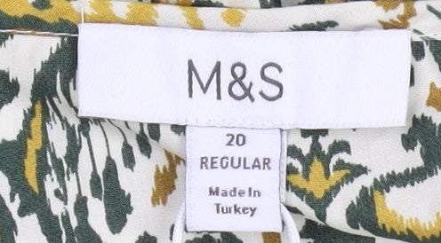 Marks and Spencer Women’s Geometric Dress Size 20