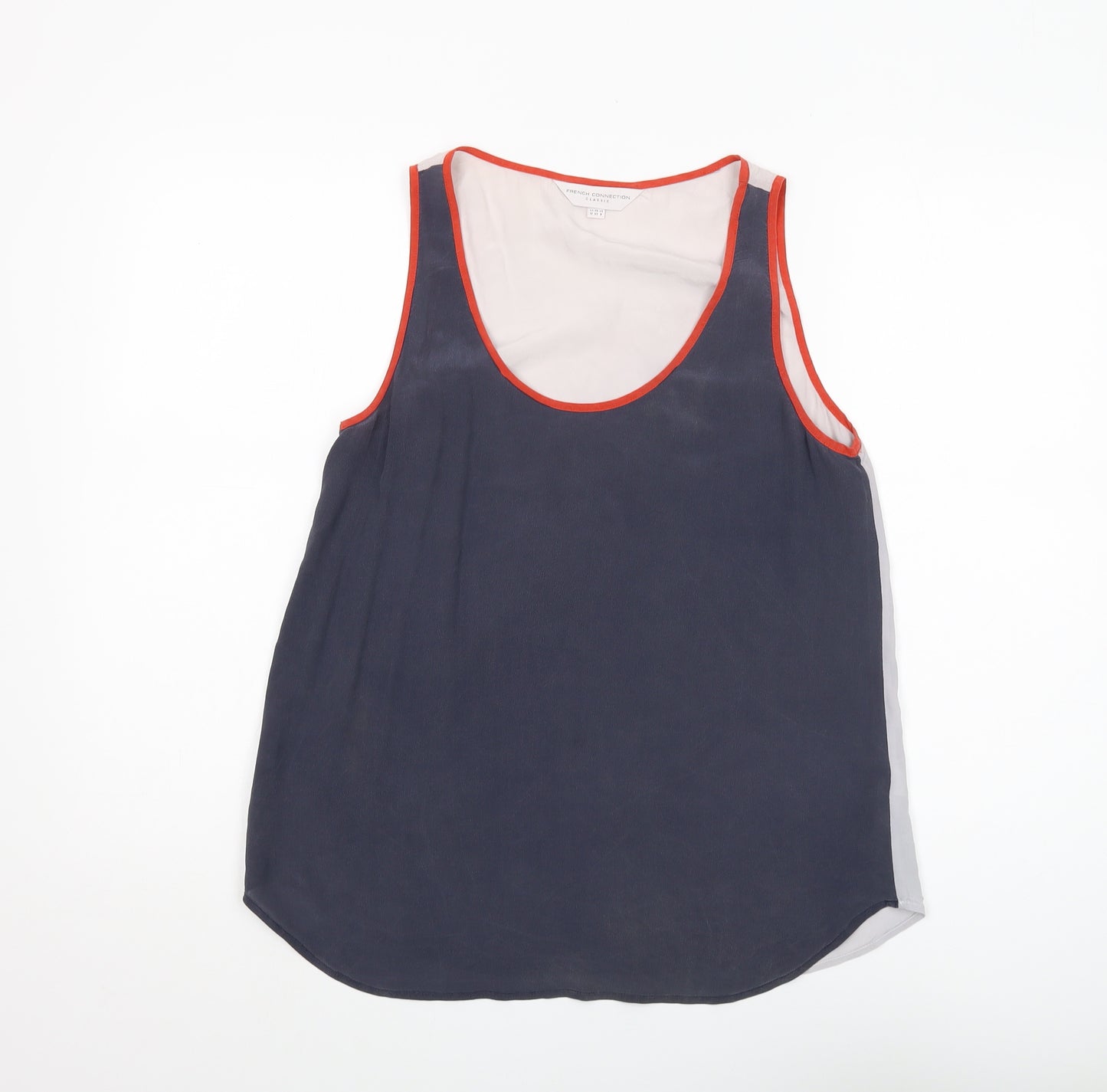 French Connection Women’s Multicoloured Silk Tank Top