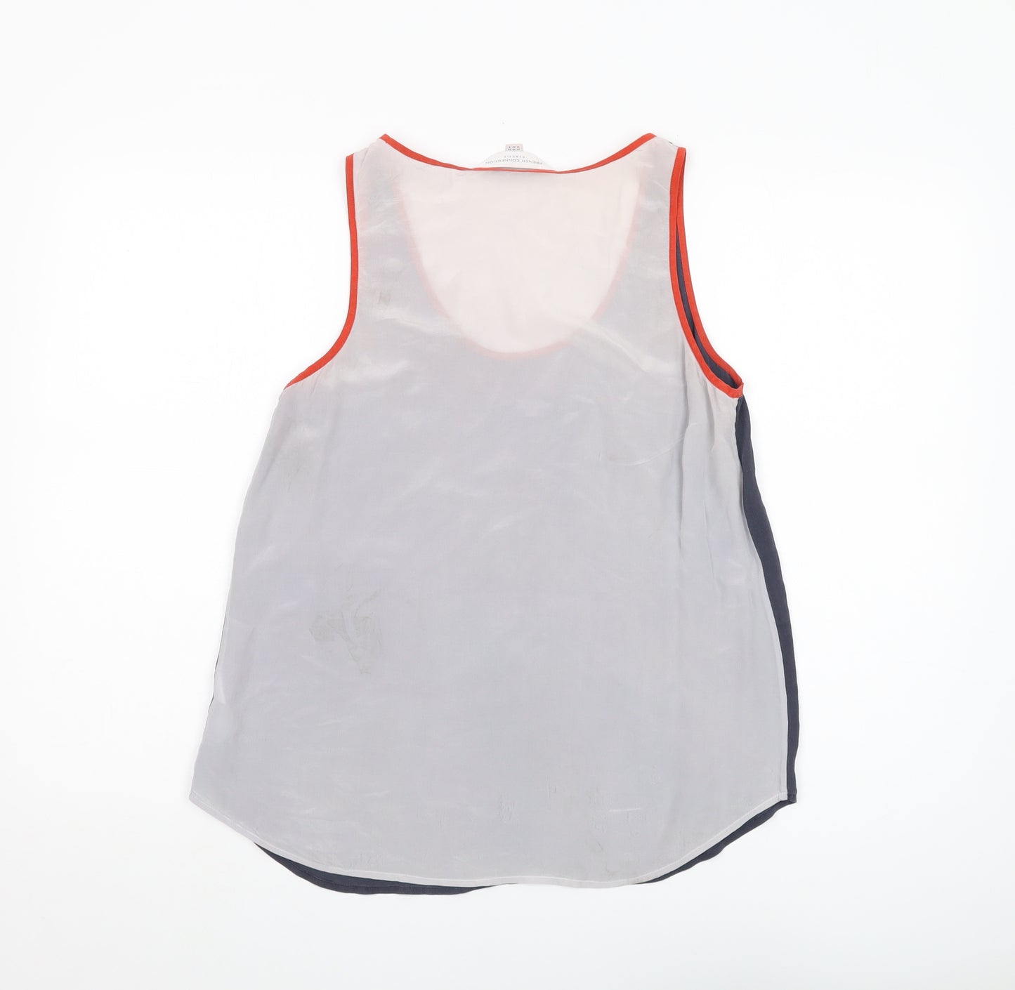 French Connection Women’s Multicoloured Silk Tank Top