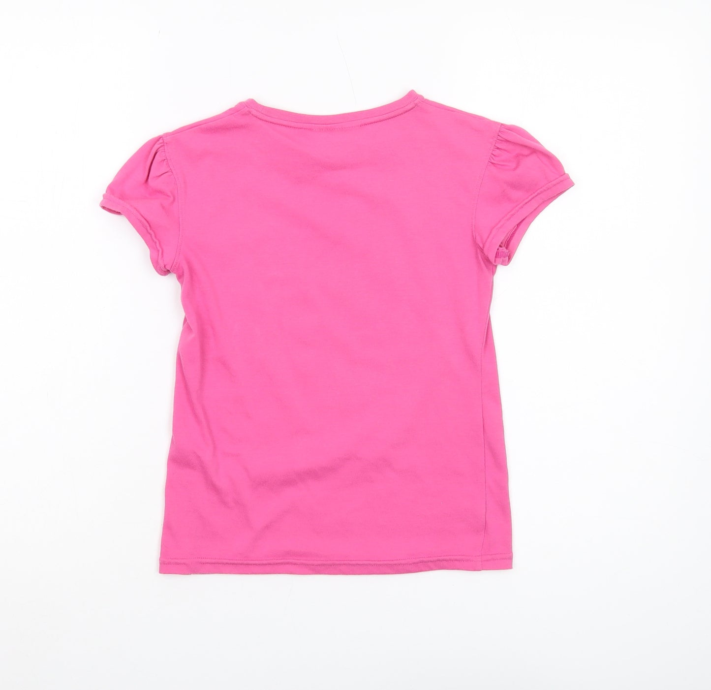 Mr. Men Little Miss Girls' Pink T-Shirt 9-10 Years Graphic