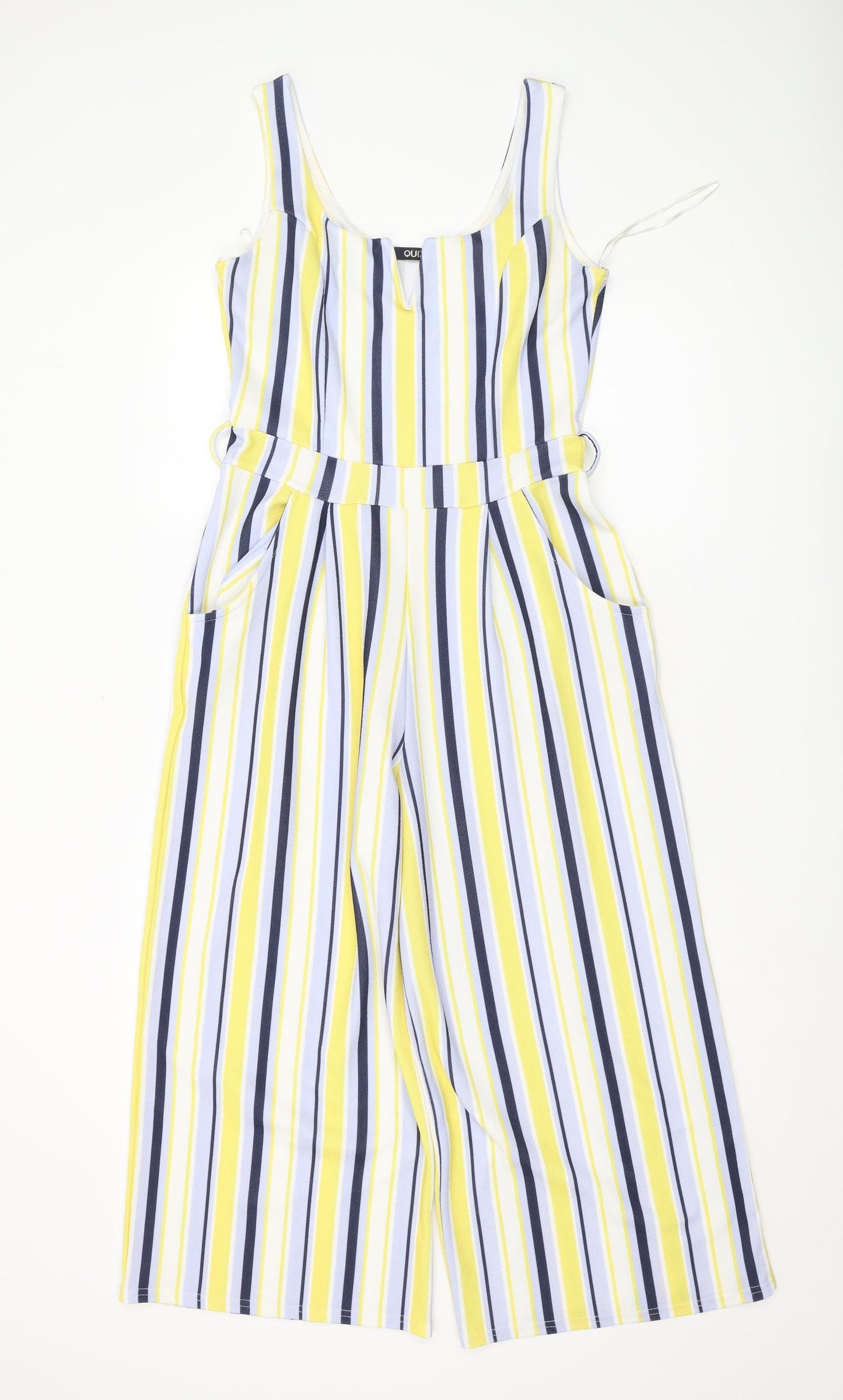 Quiz Women’s Multicoloured Striped Jumpsuit Size 12