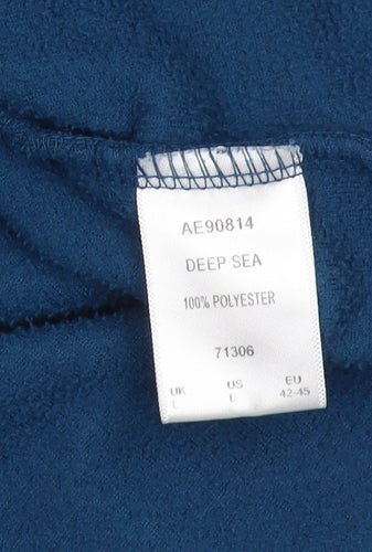 Cotton Traders Men's Blue Sweatshirt L Fleece