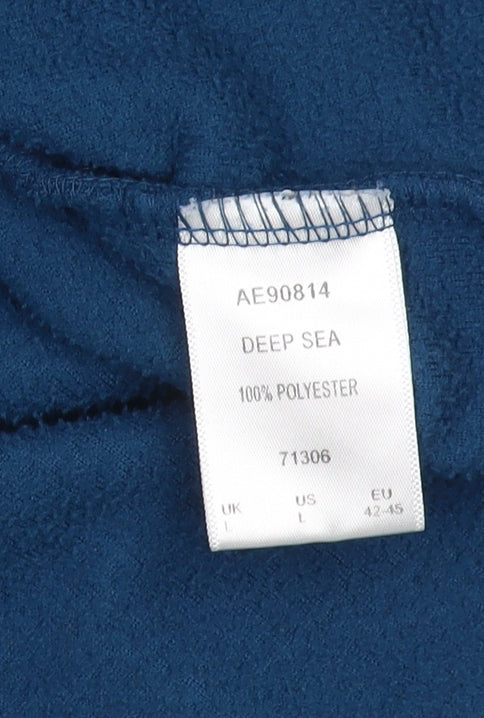 Cotton Traders Men's Blue Sweatshirt L Fleece