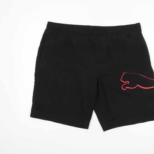 Puma Men's Black Swim Shorts L Sports