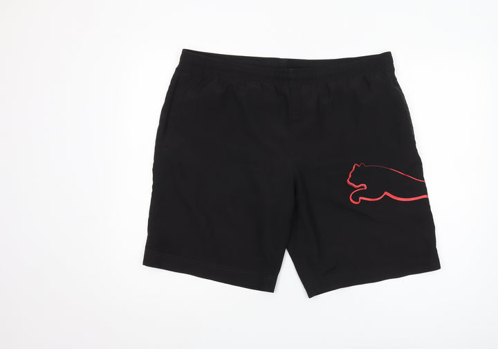 Puma Men's Black Swim Shorts L Sports