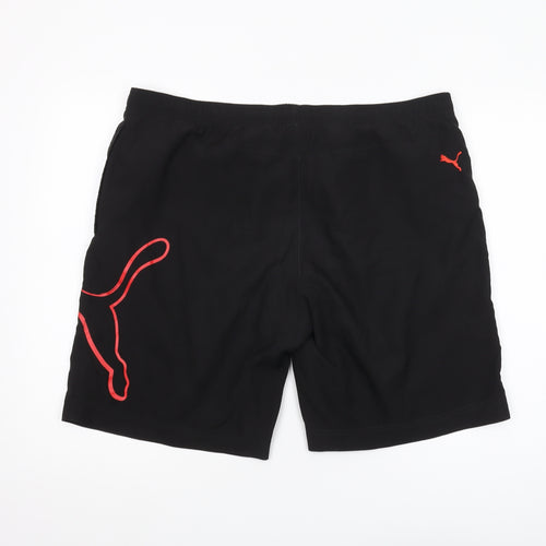 Puma Men's Black Swim Shorts L Sports