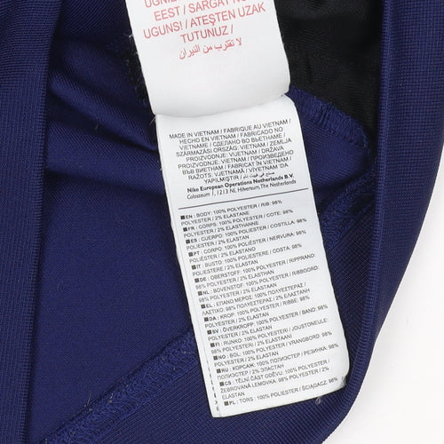 Nike Boys Blue Track Jacket XS - Lightweight Activewear
