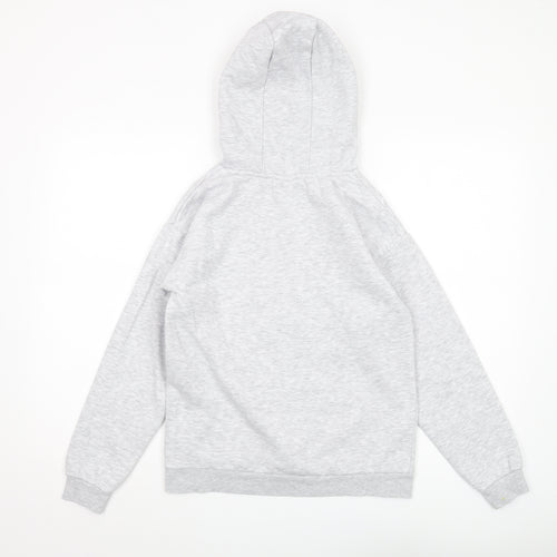 Disney Girls Grey Mickey Mouse Pullover Hoodie 10-11 Years