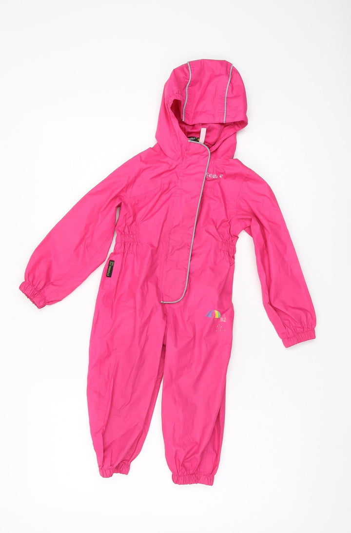 Gelert Pink Unisex Baby Rain Snowsuit 18 Months