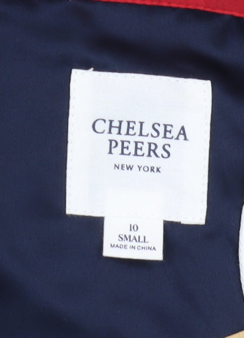 Chelsea Peers Women's Blue 10 Animal Print Pyjama Top