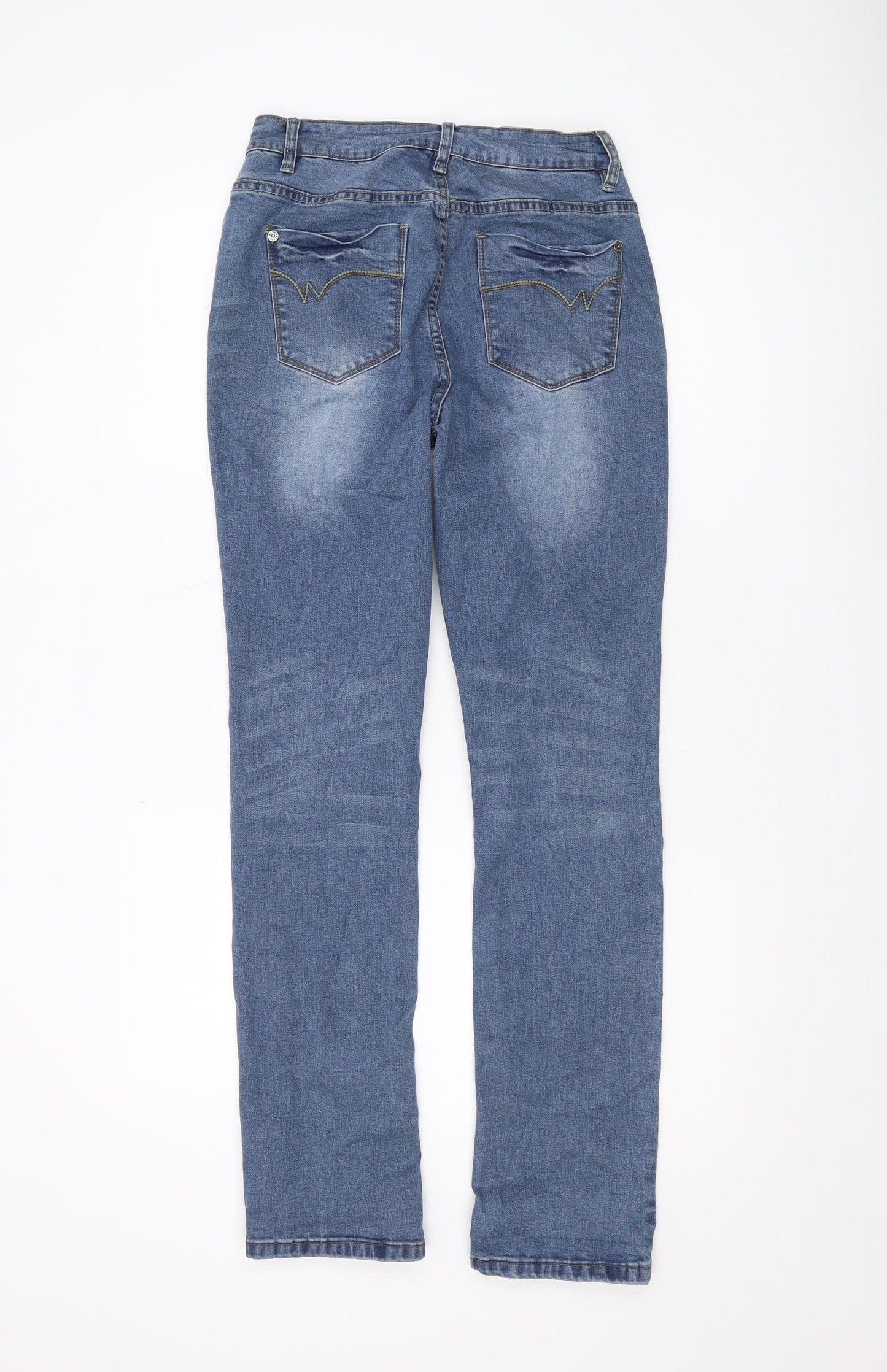 Joe Boxer Women's Blue Straight Jeans Size 10