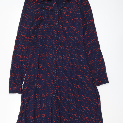 Boden Women's Multicoloured Polka Dot Shirt Dress