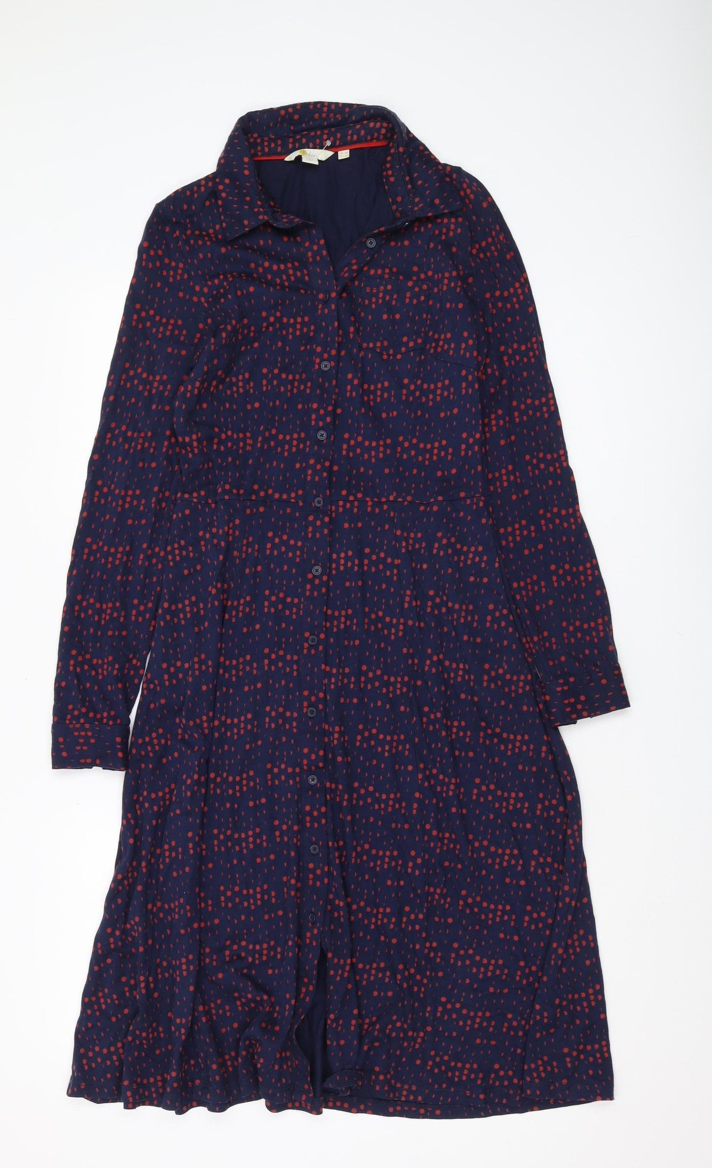 Boden Women's Multicoloured Polka Dot Shirt Dress