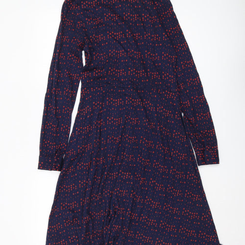 Boden Women's Multicoloured Polka Dot Shirt Dress