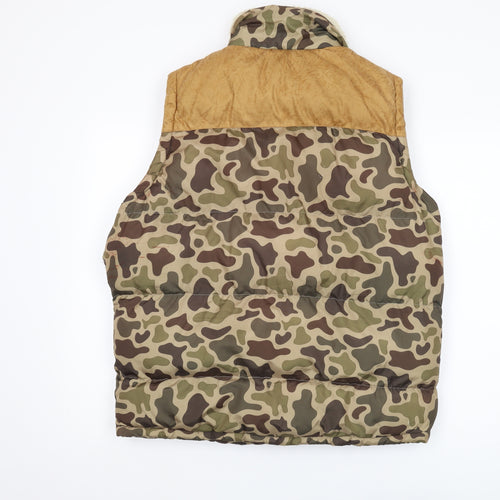 Tokyo Laundry Men's Camouflage Puffer Vest L
