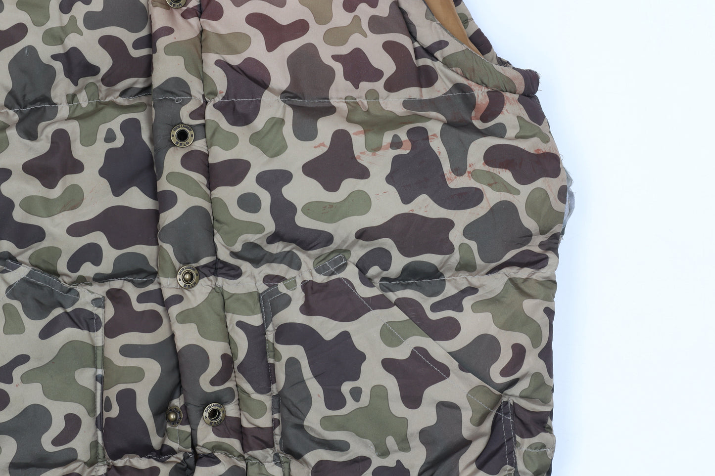 Tokyo Laundry Men's Camouflage Puffer Vest L