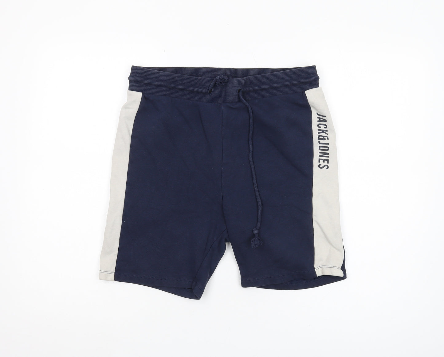 Jack & Jones Men's Blue Sweat Shorts, Size S, Casual Style