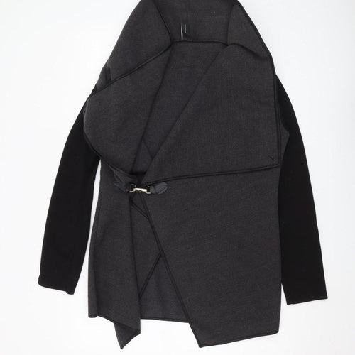 Izabel London Women’s Black Coatigan Size 8