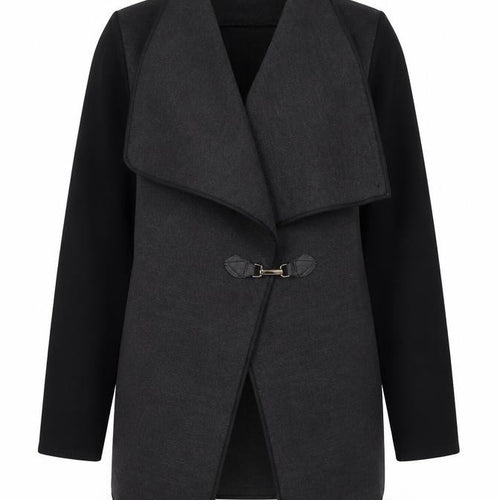 Izabel London Women’s Black Coatigan Size 8