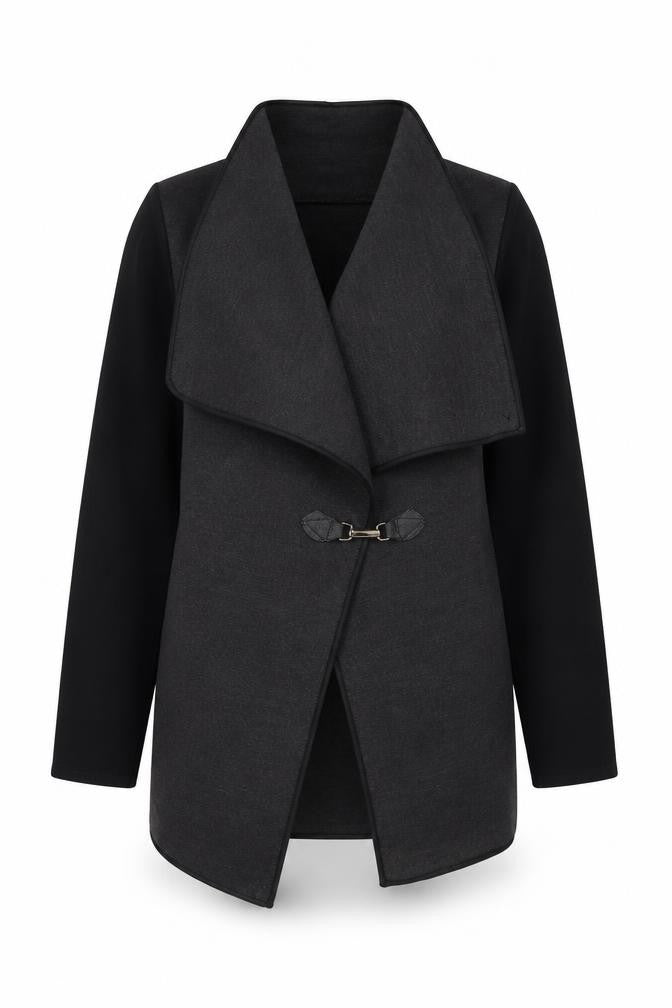 Izabel London Women’s Black Coatigan Size 8