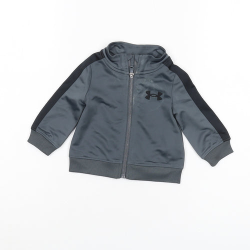Under Armour Grey Baby Jacket Unisex 0-3 Months