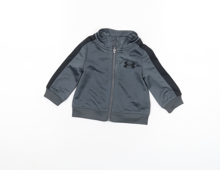 Under Armour Grey Baby Jacket Unisex 0-3 Months