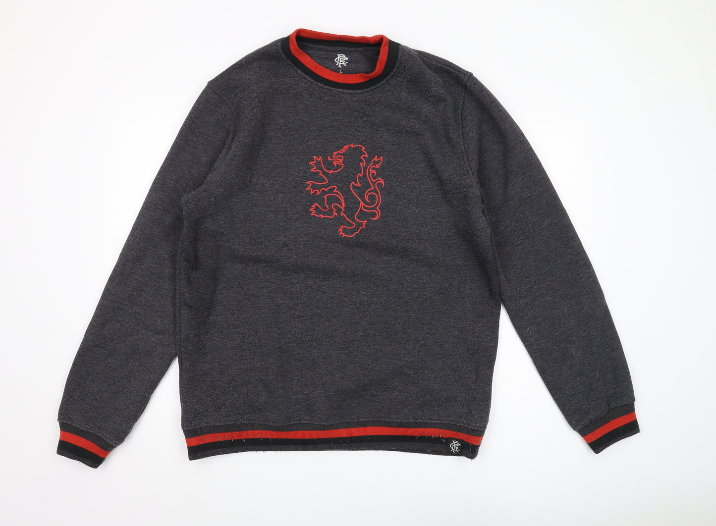 Castore Men's Grey Crew Neck Sweatshirt L