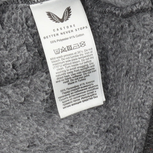 Castore Men's Grey Crew Neck Sweatshirt L