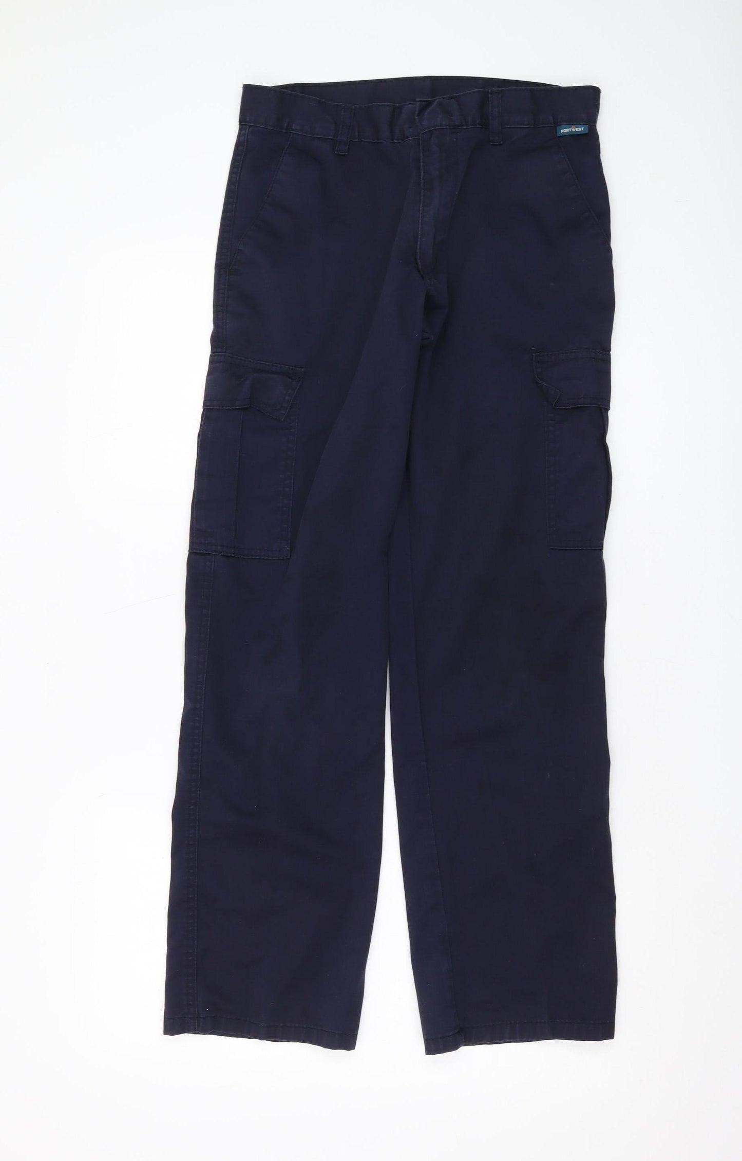 Portwest Men’s Blue Cargo Trousers Size 30
