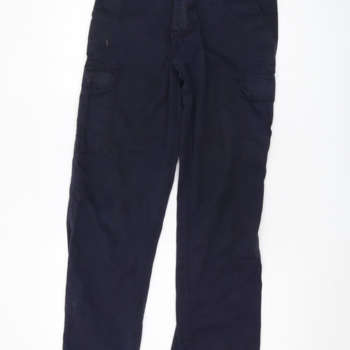 Portwest Men's Black Cargo Trousers 30 Regular Workwear