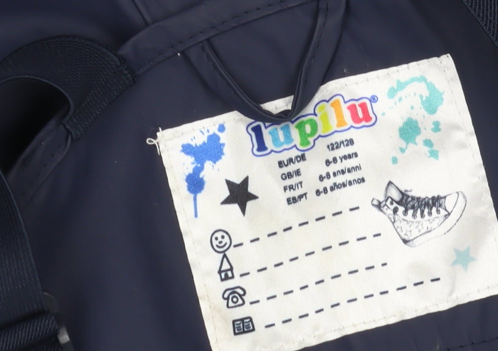 Lupilu Boys Blue Waterproof Dungarees 7 Years