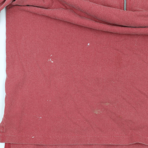 Chatham Men's Red Pullover Sweatshirt - Size L, 1/4 Zip