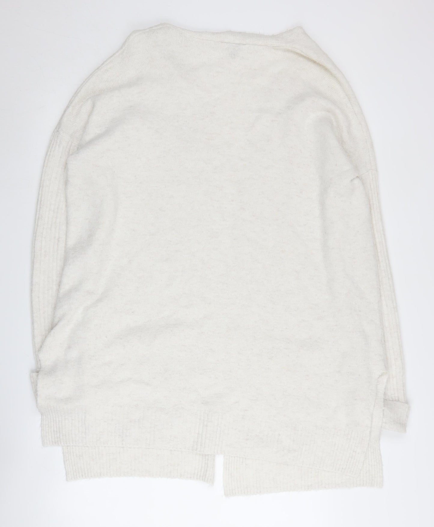 Miss Selfridge Women Ivory Cardigan L Knit