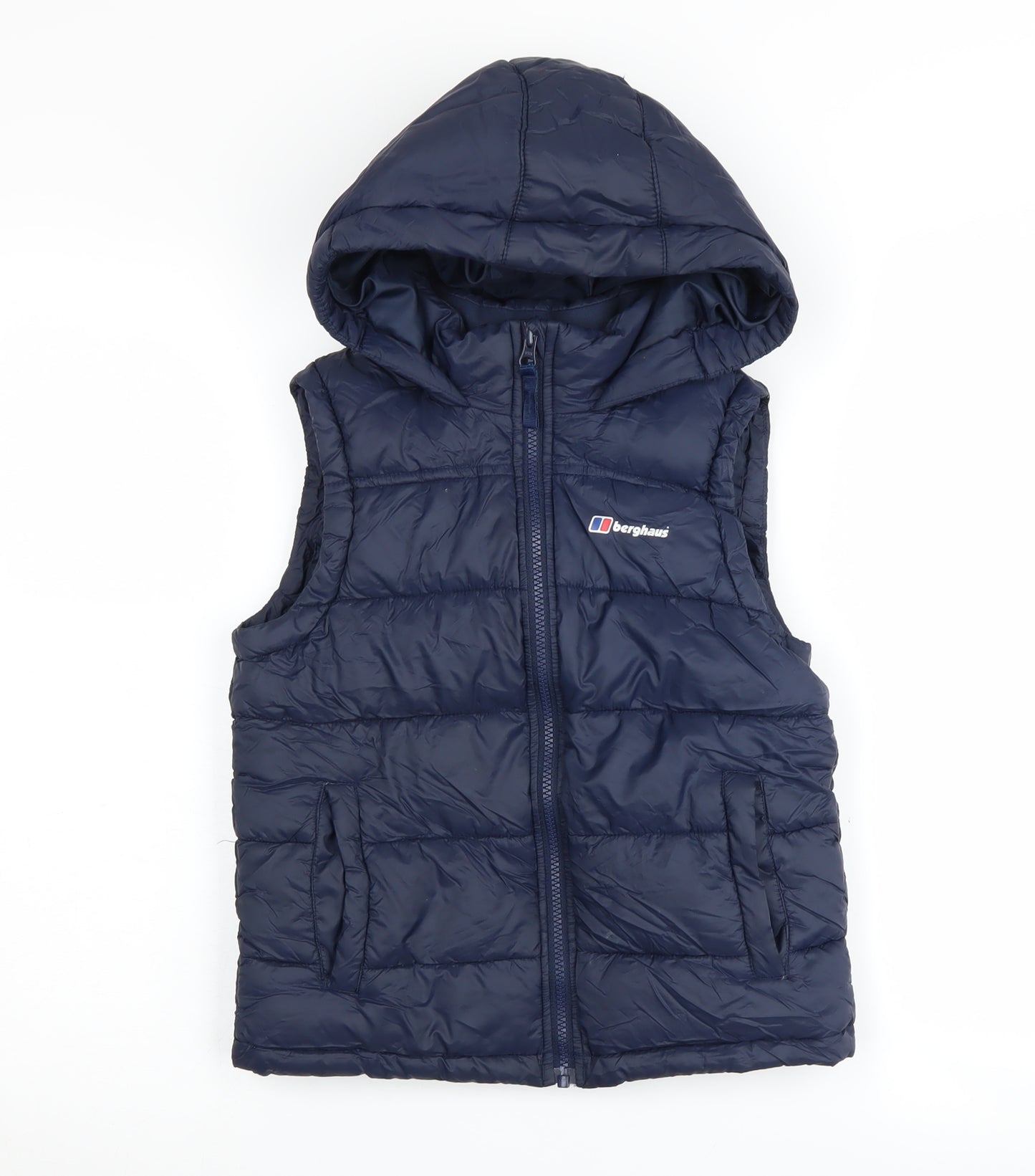 Berghaus Boys Blue Puffer Jacket 9-10 Years Hooded Outdoor