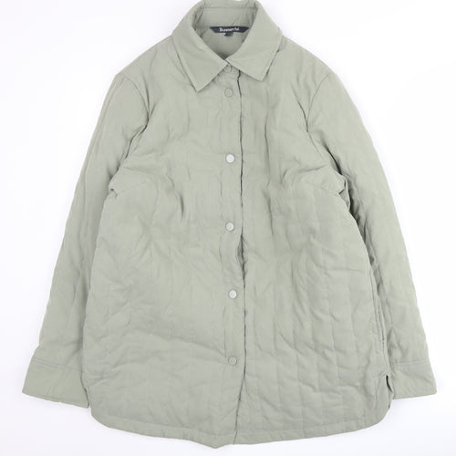 Bonmarché Women's Green Quilted Jacket Size 12