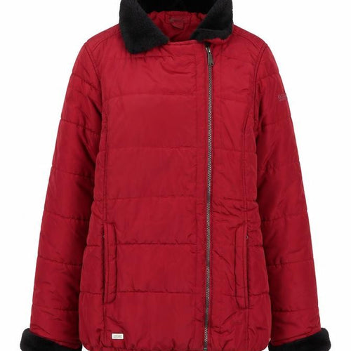 Regatta Women's Red Puffer Jacket, Size 12, Winter Stylish
