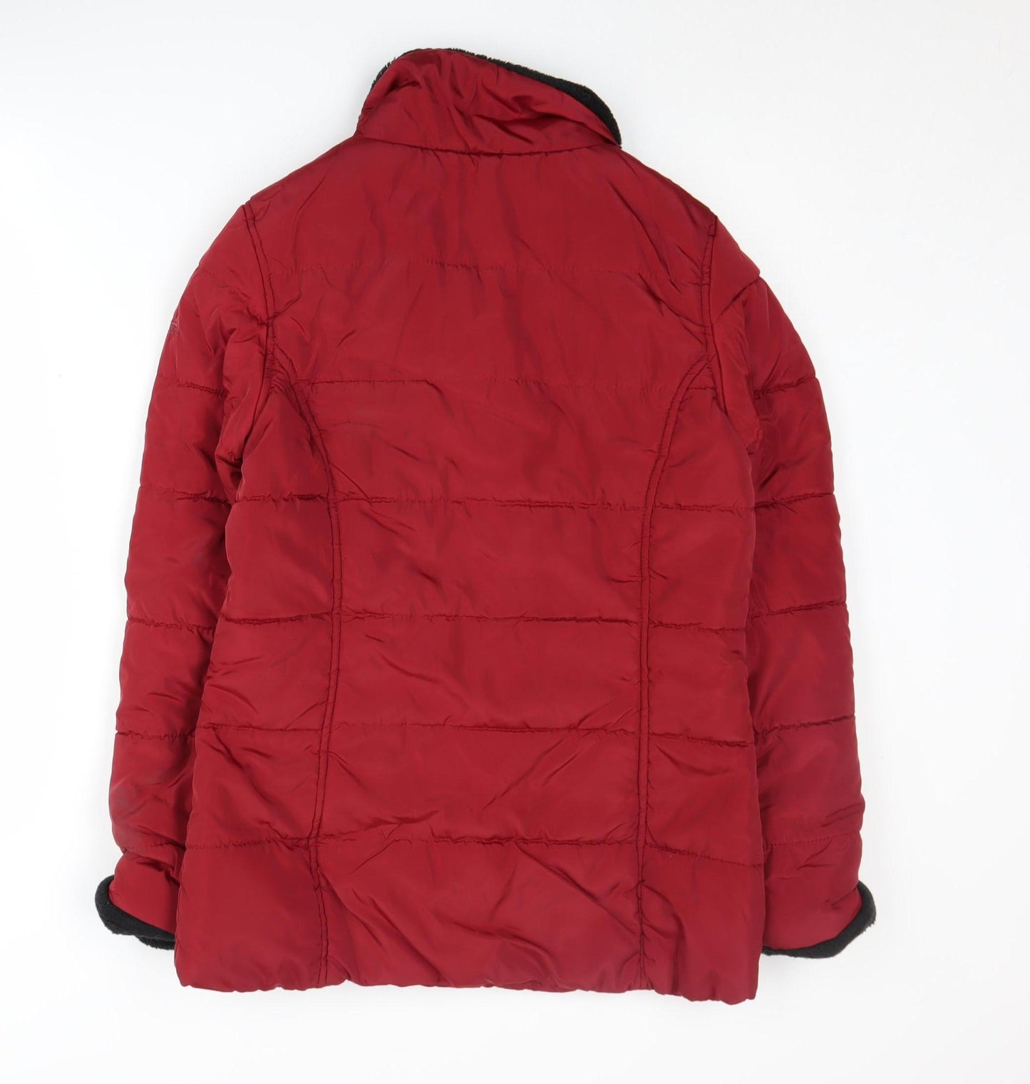 Regatta Women's Red Puffer Jacket, Size 12, Winter Stylish