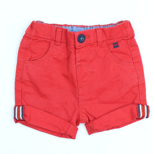 Maine New England Unisex Red Shorts 3-6 Months