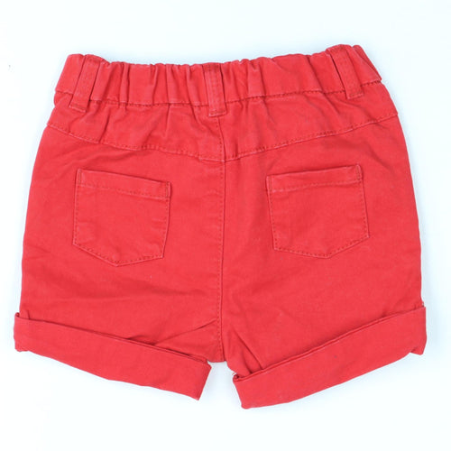 Maine New England Unisex Red Shorts 3-6 Months
