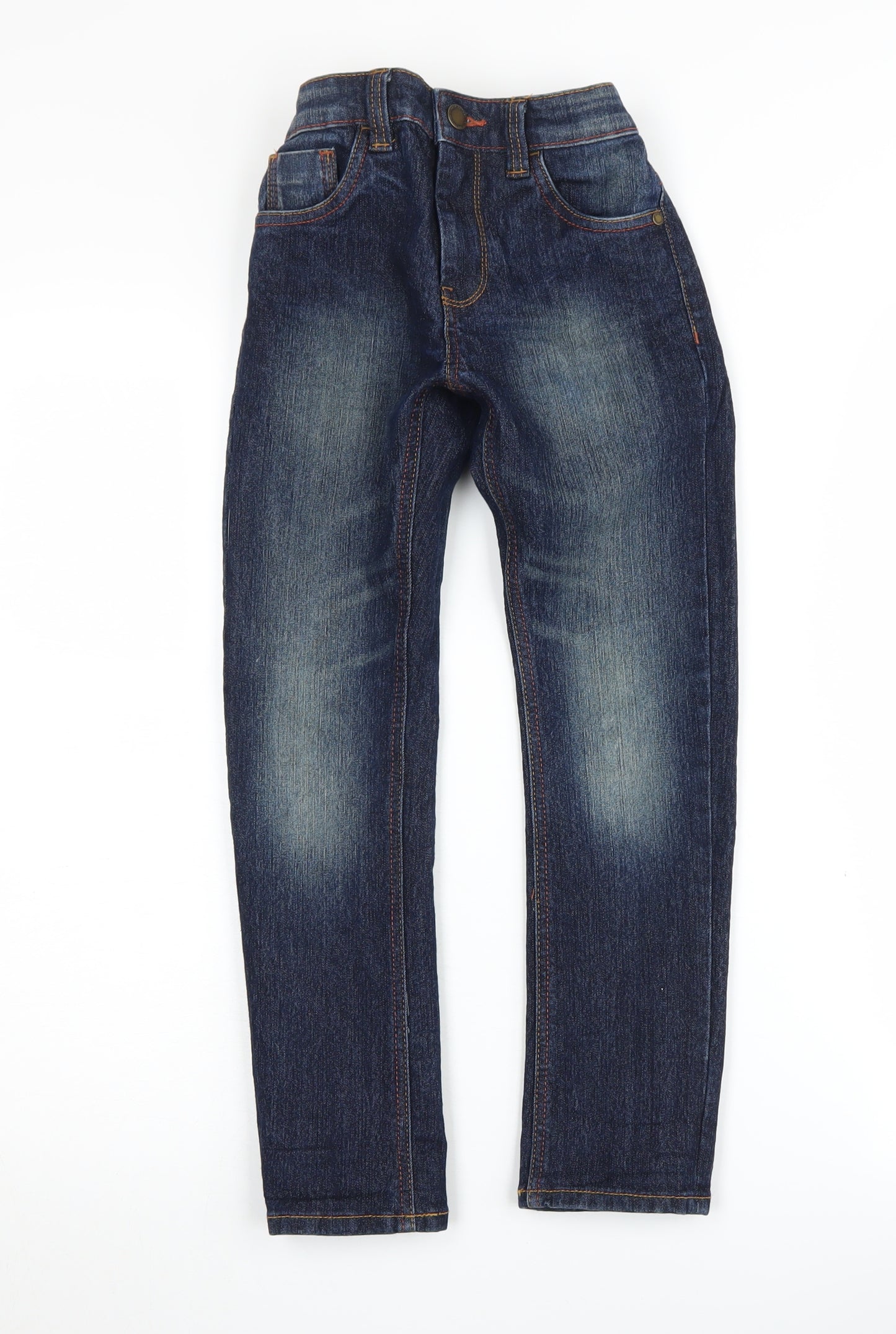 Next Boys Blue Jeans, Size 7 Years, Straight Style